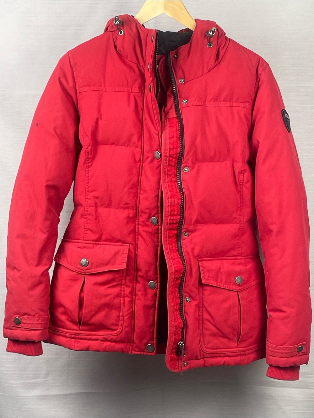 Ecko Red Down Puffer Jacket Red Size S/P - Flawed / READ DESC